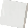 Aelle Carrelage Cabochon sol / mur blanc brillant 3,4x3,4 cm Taco KASBAH WHITE- Carrelage Sol Uni