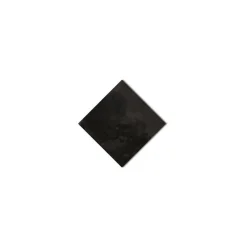 Aelle Carrelage Cabochon sol / mur uni noir brillant 4,6x4,6 cm TACO OCTAGONNEGRO- Carrelage Sol Uni