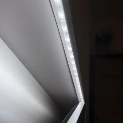 Quest Plinthe Pour Sol En Vinyle Et Pvc<Cache de tringle à rideau PVC 35x35mm, 2m, installation de la bande lumineuse LED, blanc
