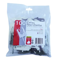 Acbat Accessoire Pour Fenêtre<Cales fourchettes panachées (lot de 100)