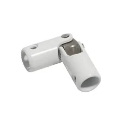 PROTECTA Cardan acier poudre blanc hexagonal 10/rond 12- Accesoire Pour Volet|Volet Roulant