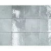 Lux Mosaic Carreau Mural Intérieur/Extérieur Brillant. Nissel Gris 12x12 cm- Faïence Pour Cuisine|Faïence Pour Salle De Bains