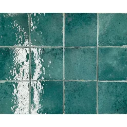 Lux Mosaic Carreau Mural Intérieur/Extérieur Brillant. Nissel Émeraude 12x12 cm- Faïence Pour Douche|Faïence Pour Cuisine