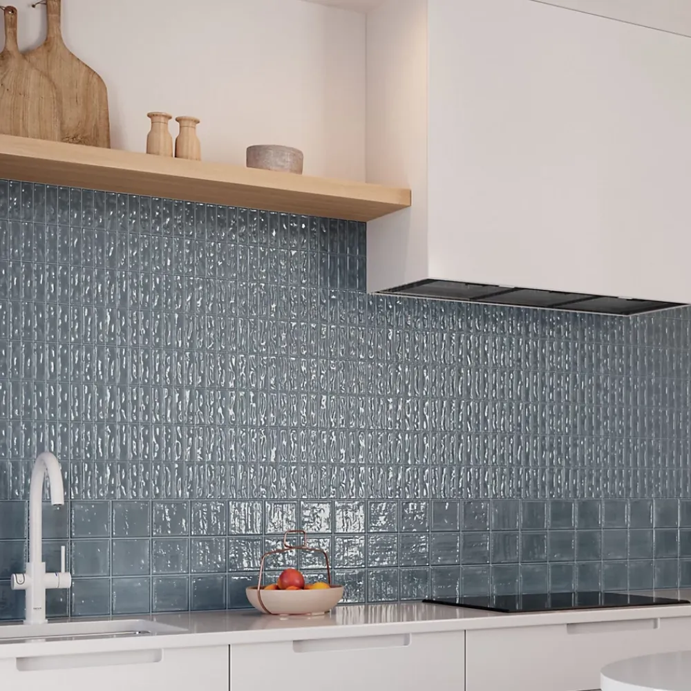 Lux Mosaic Carreau Pré-découpé Effet Mosaïque. Série Stick Brume 20x20 cm- Carrelage Mural Pour Pièce À Vivre|Carrelage Mural Pour Cuisine