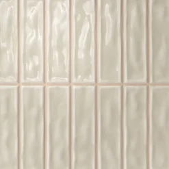 Lux Mosaic Carreau Pré-découpé Effet Mosaïque. Série Stick Grège 20x20 cm- Carrelage Mural Pour Cuisine|Carrelage Mural Pour Wc