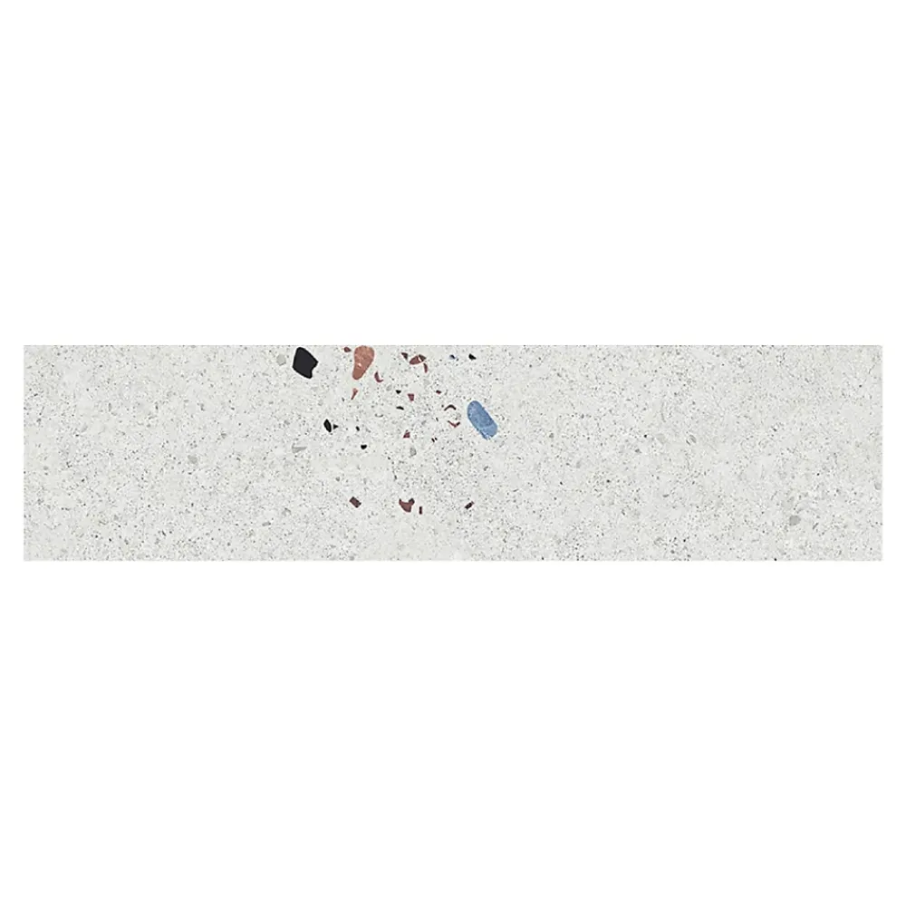 Lux Mosaic Carrelage Mural Effet Terrazzo<Carreau Premium pour mur effet Terrazzo. Terrazzo Grey Mat. 7,5x30 cm.
