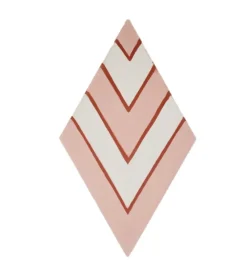 Hendaya Carreaux de ciment véritable - Desert Rose - Pink- Carrelage Sol Pour Cuisine
