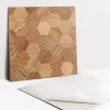 Tulup Dalle Et Lame Pvc<Carreaux vinyle 30x30 cm Géométrie du bois 9 pcs