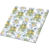 Tulup Carreaux vinyle 30x30 cm Citrique 9 pcs- Dalle Et Lame Pvc