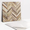 Tulup Dalle Et Lame Pvc<Carreaux vinyle 30x30 cm Planches à chevrons 9 pcs