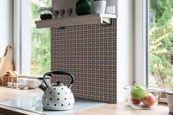 Tulup Dalle Et Lame Pvc<Carreaux vinyle 30x30 cm Design floral 9 pcs