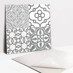 Tulup Dalle Et Lame Pvc<Carreaux vinyle 30x30 cm Carreaux à motifs portugais 9 pcs