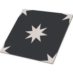 Tulup Carreaux vinyle 30x30 cm Une star sur le terrain 9 pcs- Dalle Et Lame Pvc