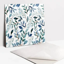Tulup Dalle Et Lame Pvc<Carreaux vinyle 30x30 cm brindilles et feuilles 9 pcs