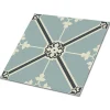 Tulup Dalle Et Lame Pvc<Carreaux vinyle 30x30 cm Ornement royal 9 pcs