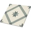 Tulup Carreaux vinyle 30x30 cm Motif géométrique 9 pcs- Dalle Et Lame Pvc