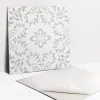 Tulup Dalle Et Lame Pvc<Carreaux vinyle 30x30 cm Vignes ornementales 9 pcs