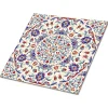 Tulup Carreaux vinyle 30x30 cm Mandala 9 pcs- Dalle Et Lame Pvc