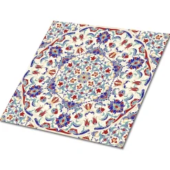 Tulup Carreaux vinyle 30x30 cm Mandala 9 pcs- Dalle Et Lame Pvc