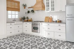 Tulup Dalle Et Lame Pvc<Carreaux vinyle 30x30 cm Décoration arabe 9 pcs
