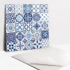 Tulup Dalle Et Lame Pvc<Carreaux vinyle 30x30 cm Mosaïque décorative 9 pcs