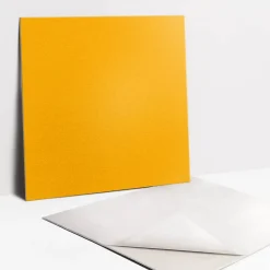Tulup Dalle Et Lame Pvc<Carreaux vinyle 30x30 cm Couleur orange 9 pcs