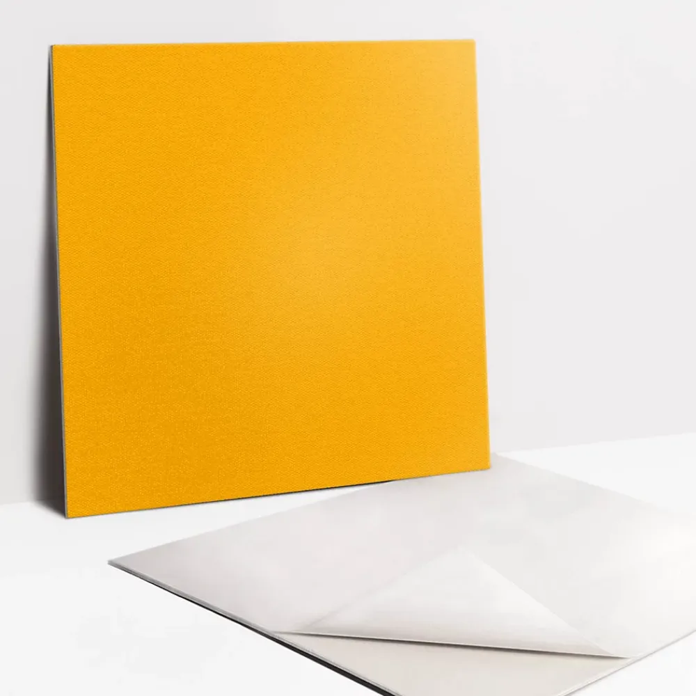 Tulup Dalle Et Lame Pvc<Carreaux vinyle 30x30 cm Couleur orange 9 pcs