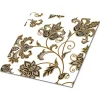 Tulup Carreaux vinyle 30x30 cm Décoration florale 9 pcs- Dalle Et Lame Pvc