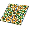 Tulup Carreaux vinyle 30x30 cm Motif cubain 9 pcs- Dalle Et Lame Pvc