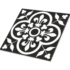 Tulup Dalle Et Lame Pvc<Carreaux vinyle 30x30 cm Style oriental 9 pcs