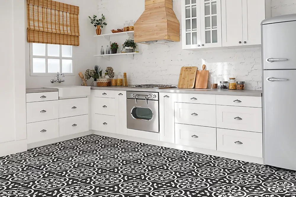 Tulup Dalle Et Lame Pvc<Carreaux vinyle 30x30 cm Style oriental 9 pcs