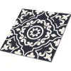 Tulup Carreaux vinyle 30x30 cm Arabesque 9 pcs- Dalle Et Lame Pvc