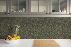 Tulup Carreaux vinyle 30x30 cm Mosaïque militaire 9 pcs- Dalle Et Lame Pvc