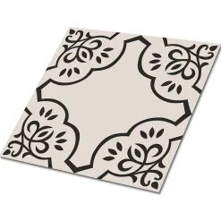 Tulup Dalle Et Lame Pvc<Carreaux vinyle 30x30 cm Croix géométrique 9 pcs