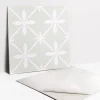 Tulup Carreaux vinyle 30x30 cm Ornements minimalistes 9 pcs- Dalle Et Lame Pvc
