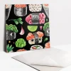 Tulup Carreaux vinyle 30x30 cm Sushis de conte de fées 9 pcs- Dalle Et Lame Pvc