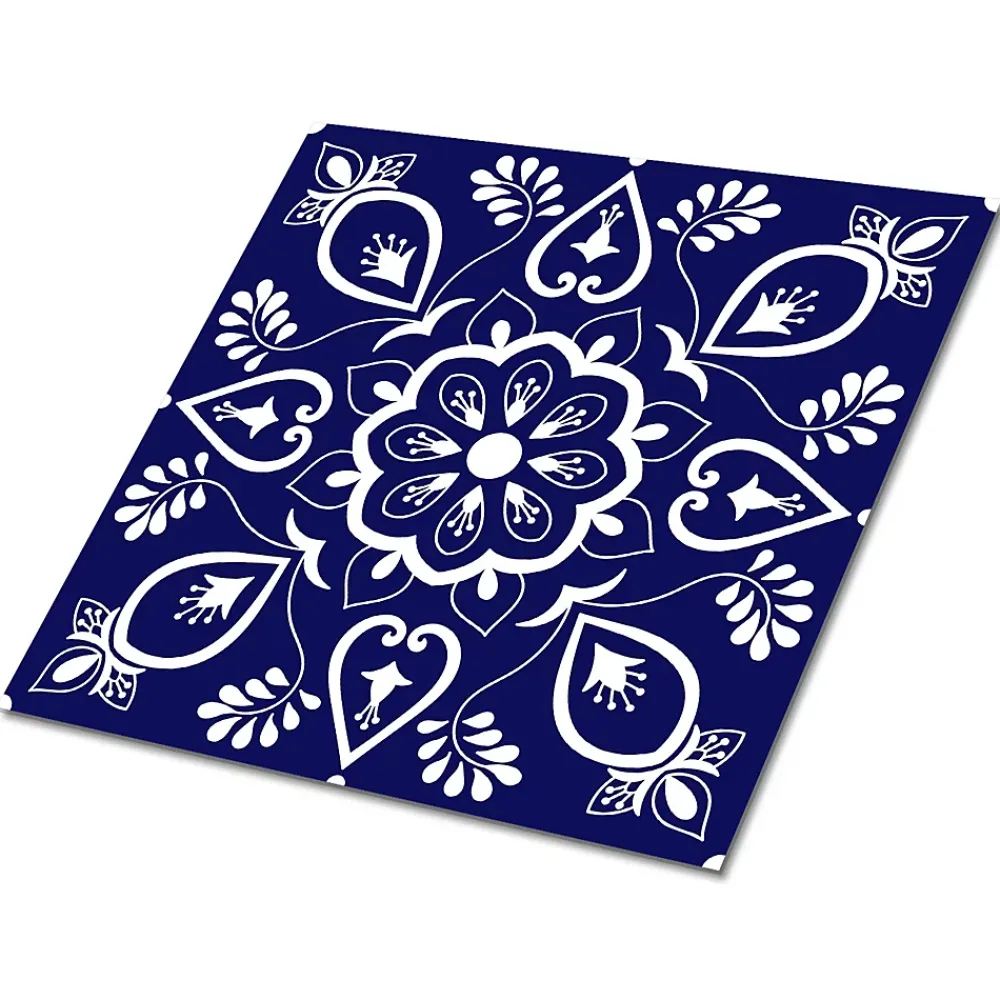 Tulup Dalle Et Lame Pvc<Carreaux vinyle 30x30 cm Azazalo portugais 9 pcs