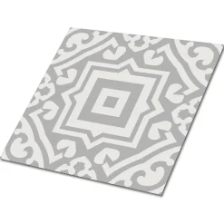 Tulup Carreaux vinyle 30x30 cm Géométrie 9 pcs- Dalle Et Lame Pvc
