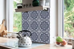 Tulup Dalle Et Lame Pvc<Carreaux vinyle 30x30 cm Orient 9 pcs