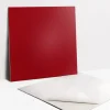 Tulup Carreaux vinyle 30x30 cm Couleur rouge 9 pcs- Dalle Et Lame Pvc
