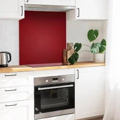 Tulup Carreaux vinyle 30x30 cm Couleur rouge 9 pcs- Dalle Et Lame Pvc