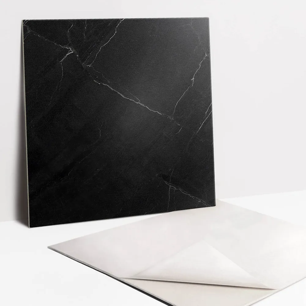 Tulup Carreaux vinyle 30x30 cm Marbre classique 9 pcs- Dalle Et Lame Pvc