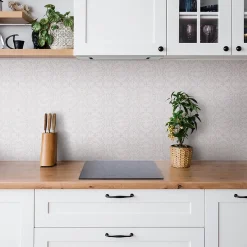 Tulup Dalle Et Lame Pvc<Carreaux vinyle 30x30 cm brindilles délicates 9 pcs