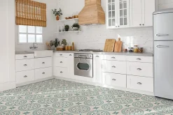 Tulup Dalle Et Lame Pvc<Carreaux vinyle 30x30 cm Motif arabesque orientale 9 pcs