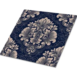 Tulup Dalle Et Lame Pvc<Carreaux vinyle 30x30 cm Motif damassé 9 pcs