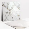 Tulup Dalle Et Lame Pvc<Carreaux vinyle 30x30 cm Marbre et or tendance 9 pcs