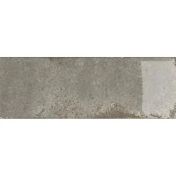 Bestile Carrelage Alma Gris - brillant 30 x 10cm ( vendu par boite de 1,14 m² )- Carrelage Sol Effet Métal
