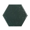 Bestile Carrelage Alma Verde - brillant 15 x 13cm ( vendu par boite de 0,31 m² )- Carrelage Sol Effet Métal
