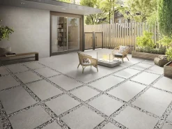 Tinker Carrelage Extérieur Et Terrasse<Carrelage Aspect béton Bruch gris béton antiderapant R-11 80x80 cm