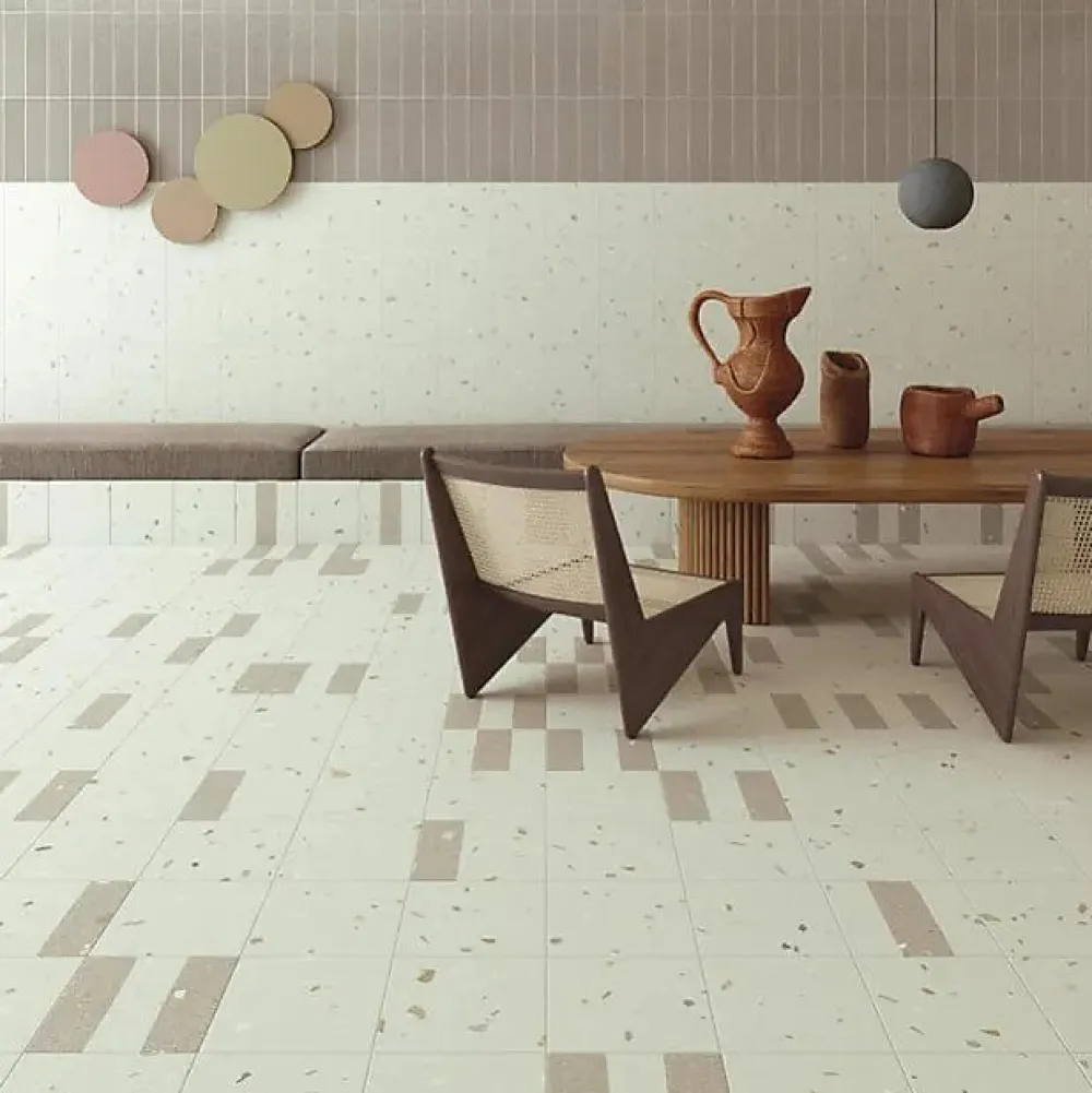 Tinker Carrelage Sol Effet Terrazzo<Carrelage Aspect terrazzo Aroma gris grain 20x20 cm